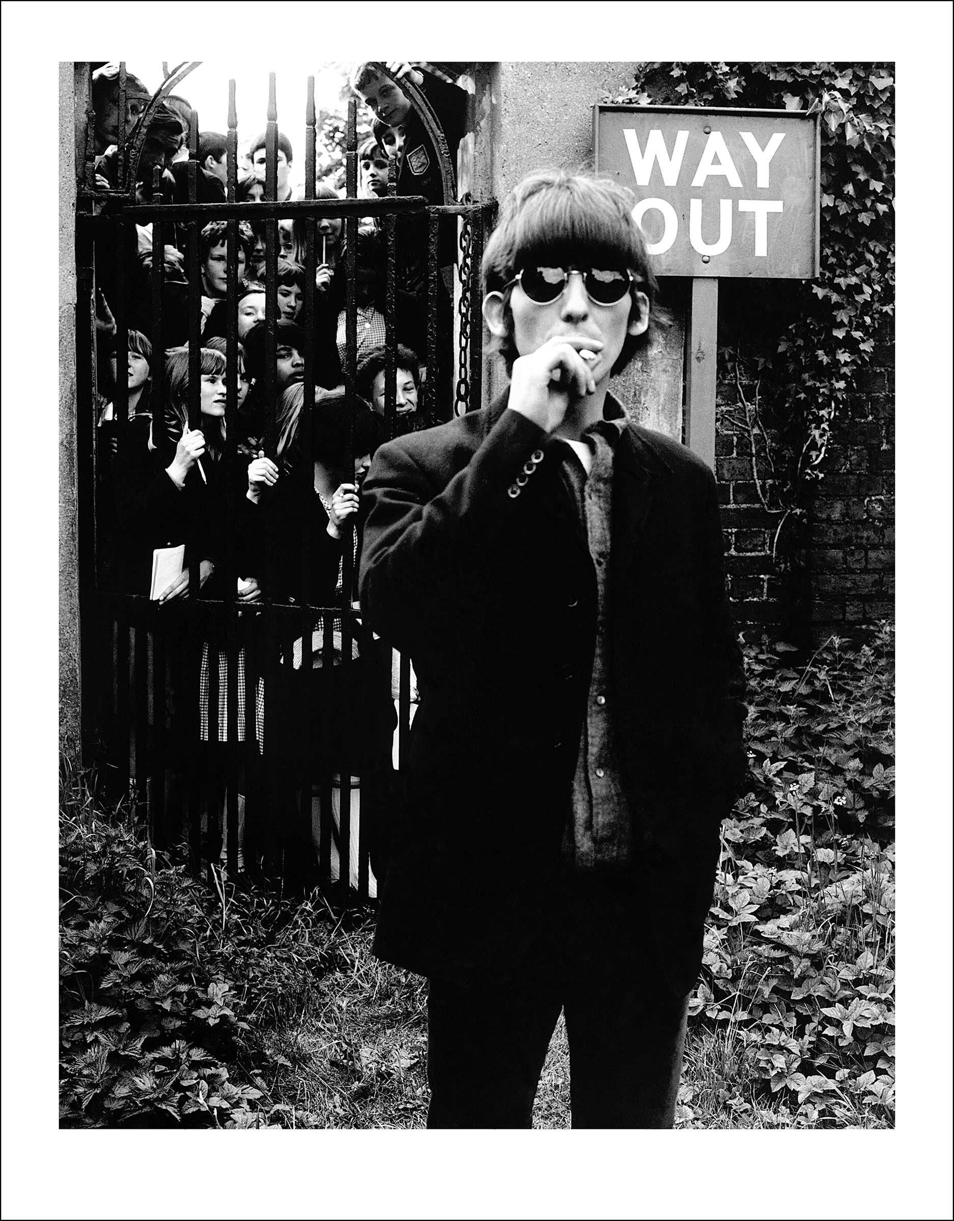 写真4：ミュージック・アート界で有名なジョージ・ハリスンの「Way Out」ポートレイト